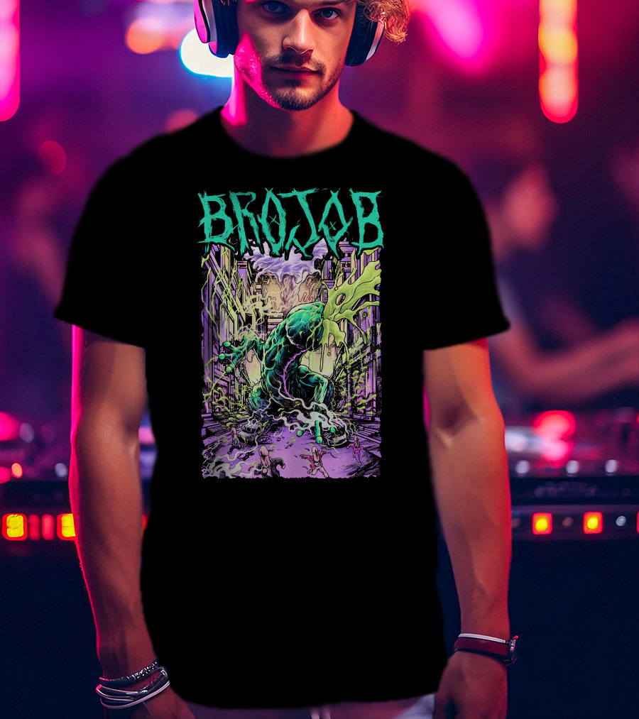 BROJOB Monster Rampage Urban Chaos T-Shirt