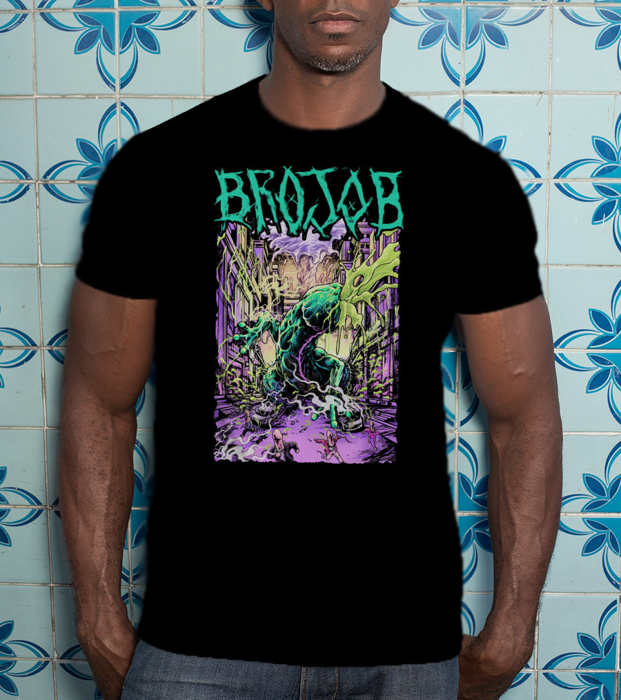 BROJOB Monster Rampage Urban Chaos T-Shirt