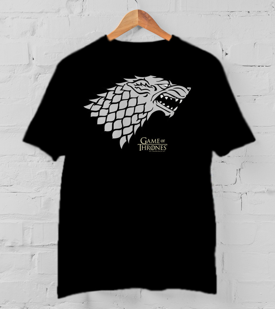 Game Of Thrones Direwolf Sigil Stark House HBO Merch T-Shirt