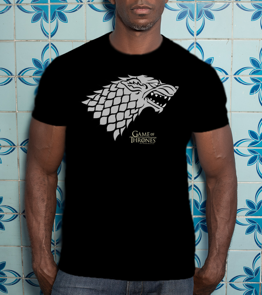 Game Of Thrones Direwolf Sigil Stark House HBO Merch T-Shirt