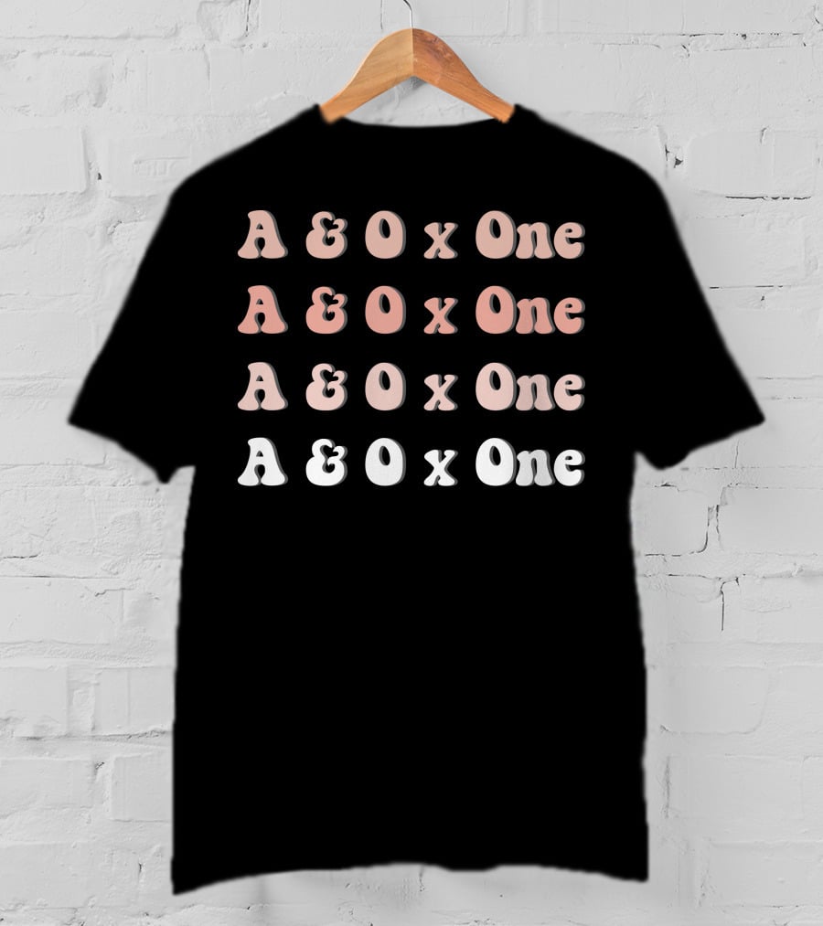 A And Ox One Repeated T-Shirt