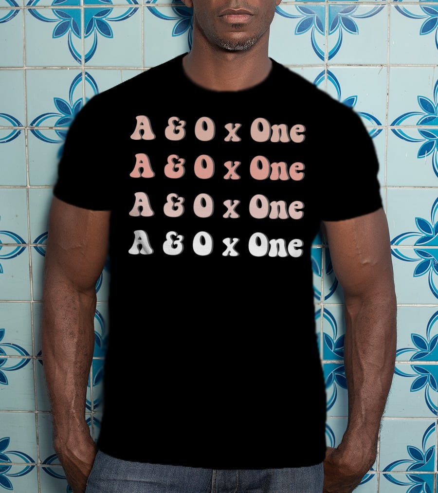 A And Ox One Repeated T-Shirt