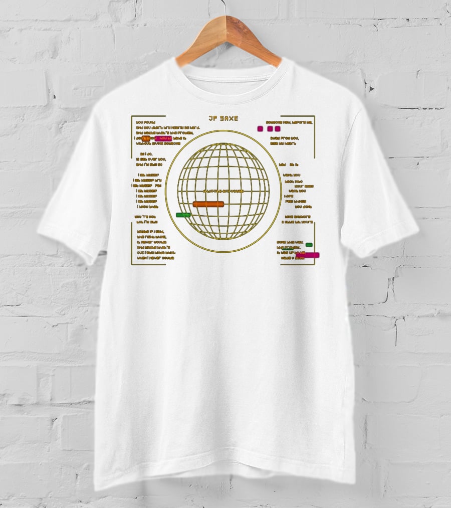 JP SAXE If The World Was Ending Lyrics Global T-Shirt