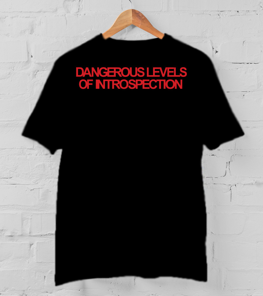JP Saxe Merch Dangerous Levels Of Introspection T-Shirt