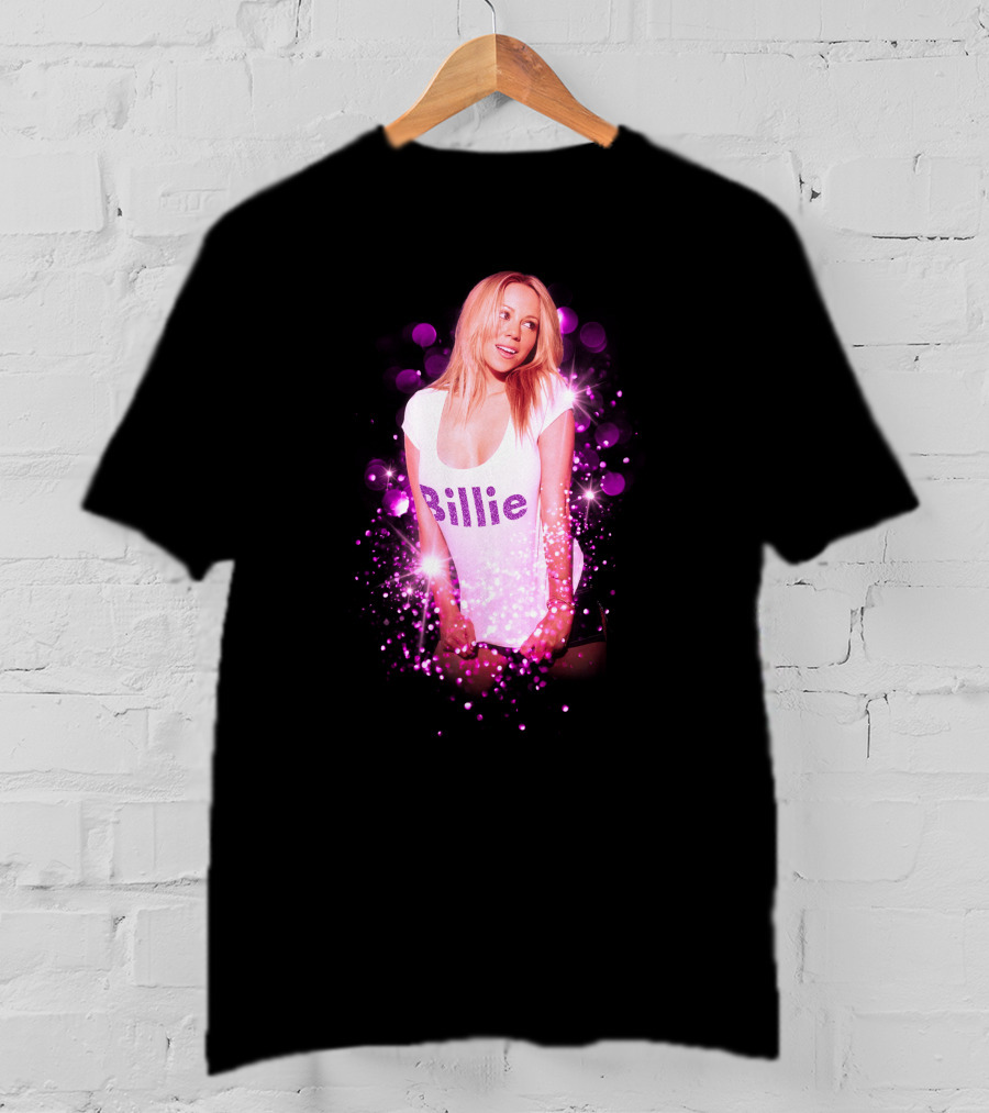Billie Mariah Carey Sparkle Pop T-Shirt