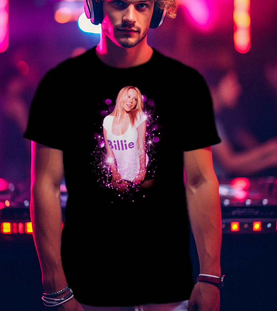 Billie Mariah Carey Sparkle Pop T-Shirt