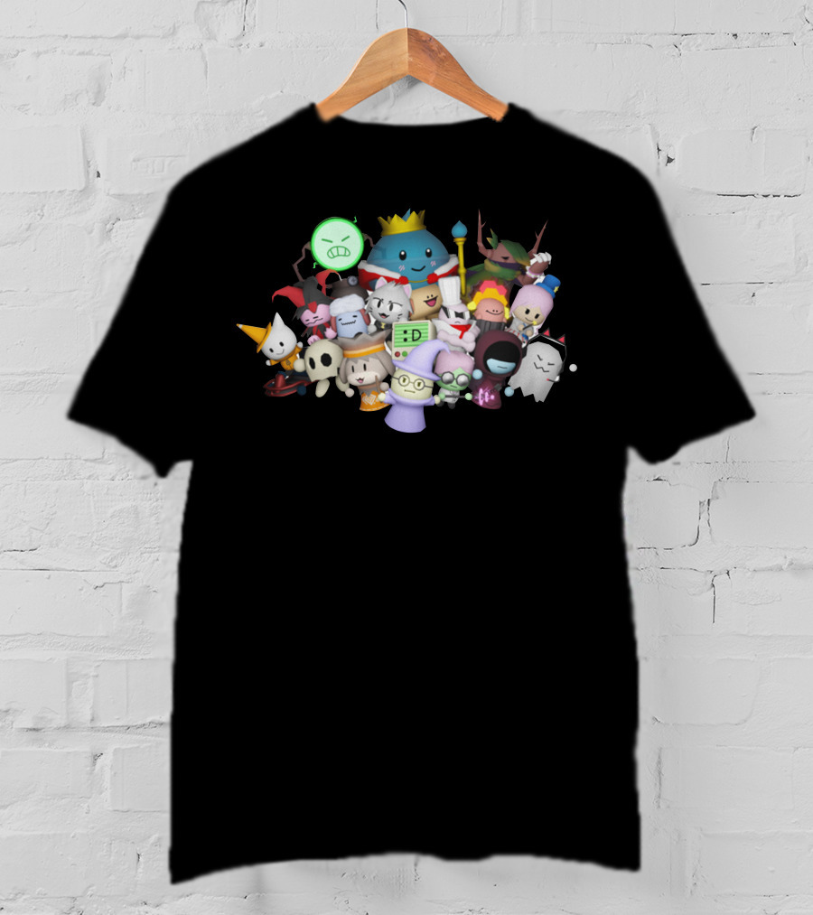 Tower Heroes Characters Merchandise T-Shirt