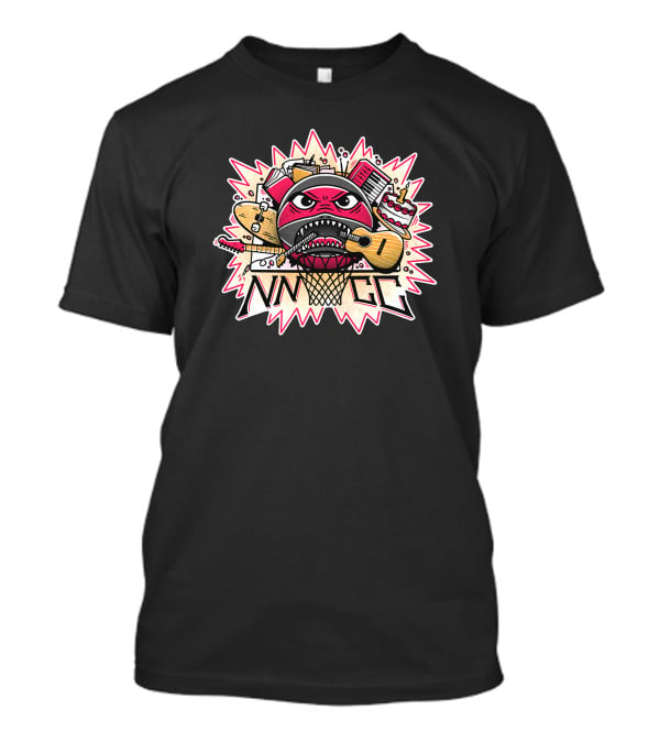 NNNGG Lem Lemm Basketball Guitar Music Elements T-Shirt