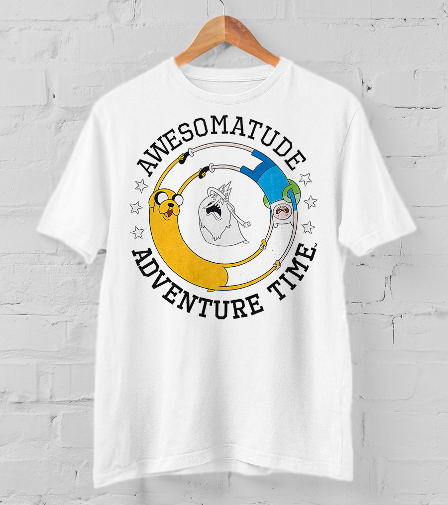 AWESOMATUDE ADVENTURE TIME T-Shirt