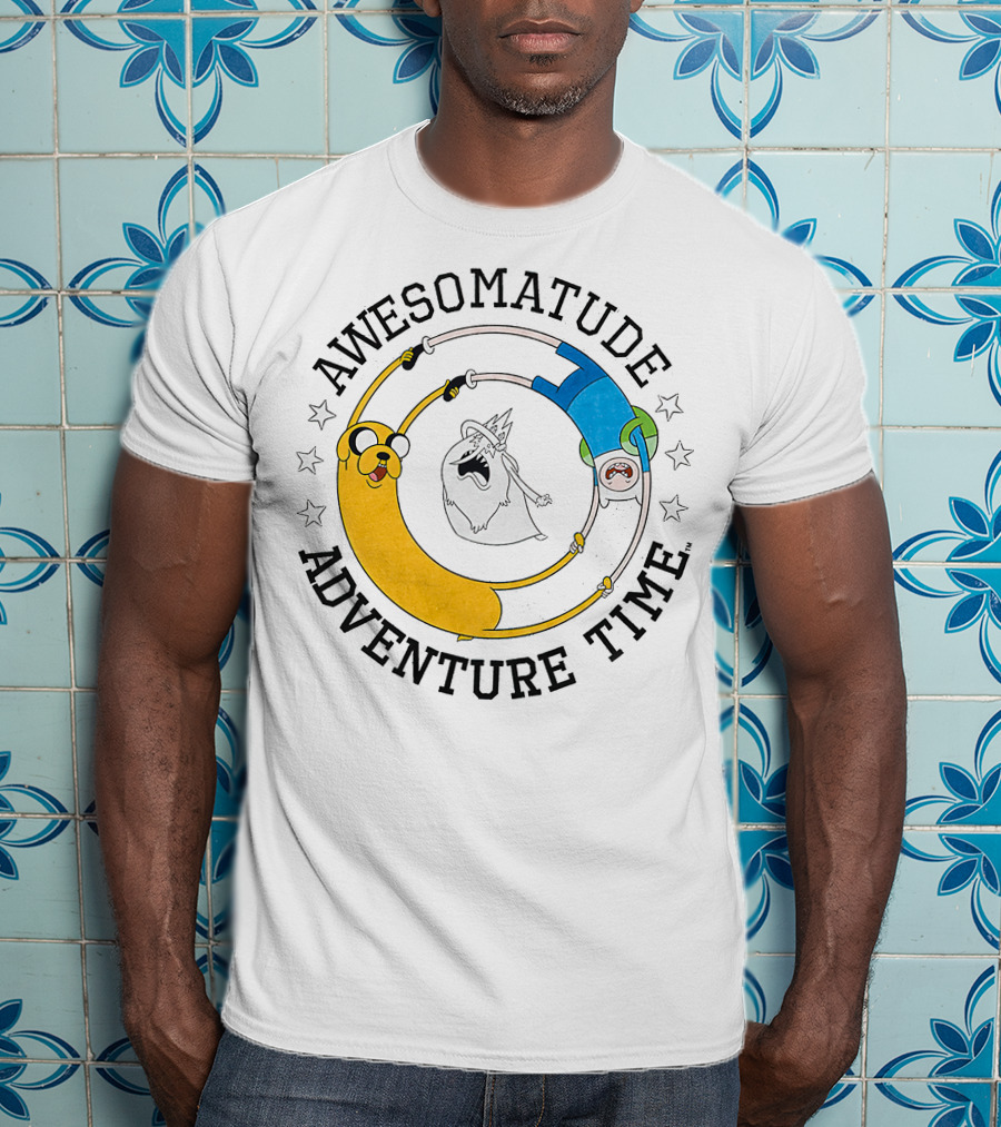 AWESOMATUDE ADVENTURE TIME T-Shirt
