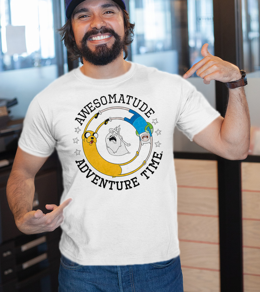 AWESOMATUDE ADVENTURE TIME T-Shirt