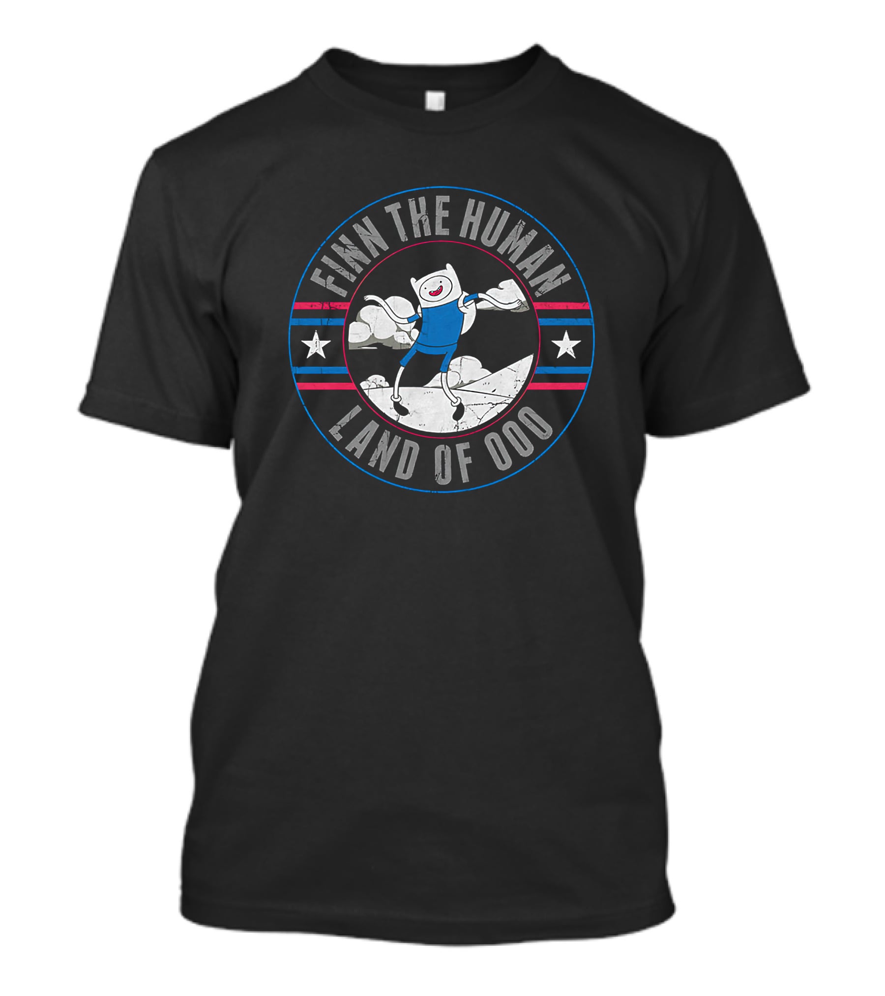 Finn The Human Land Of Ooo Adventure Time Merch T-Shirt