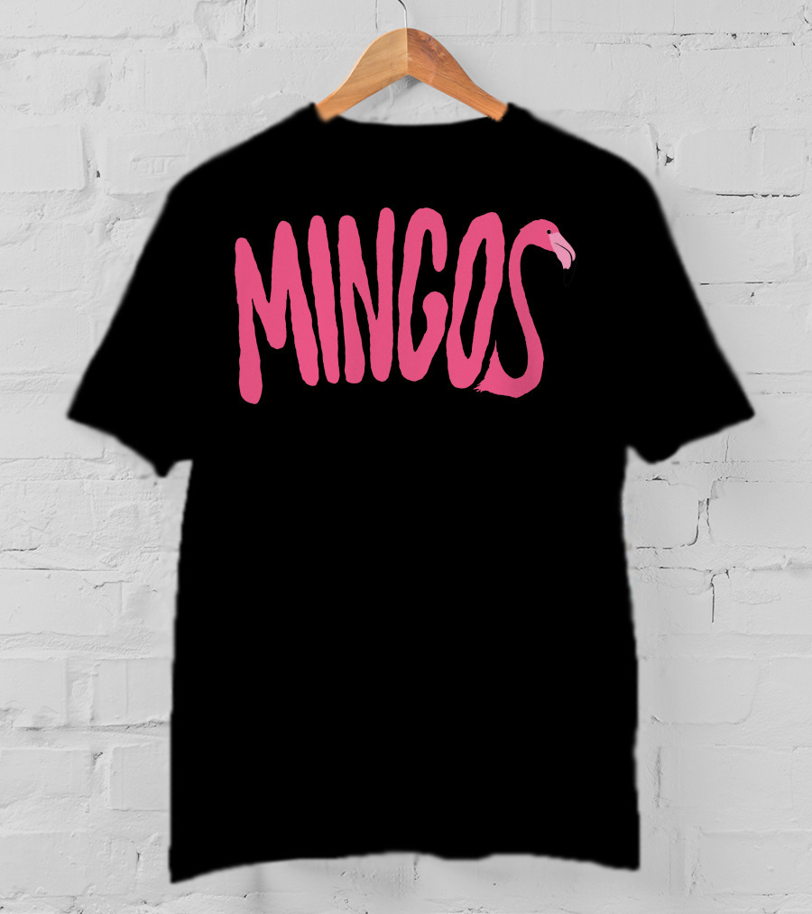 Mingos Text Flamingo T-Shirt