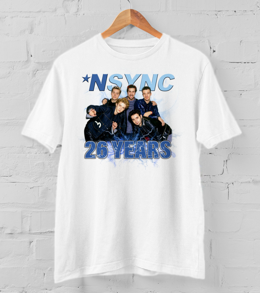 NSYNC 26 Years Old Navy T-Shirt