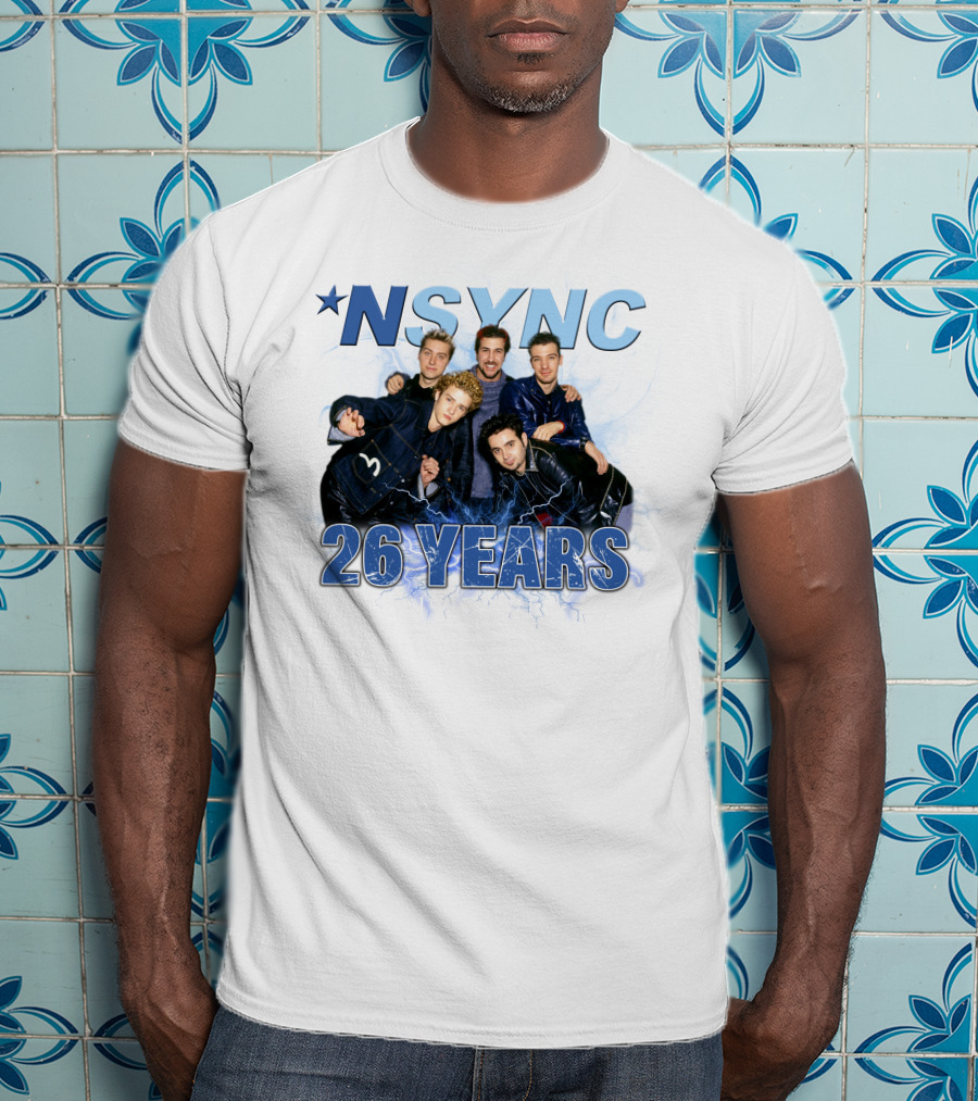 NSYNC 26 Years Old Navy T-Shirt