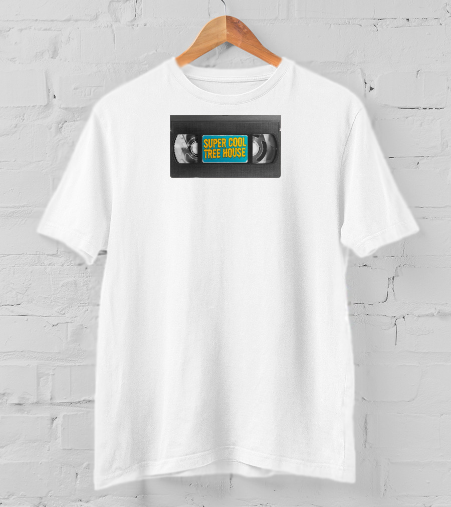 Super Cool Tree House VHS Vintage Nostalgia T-Shirt