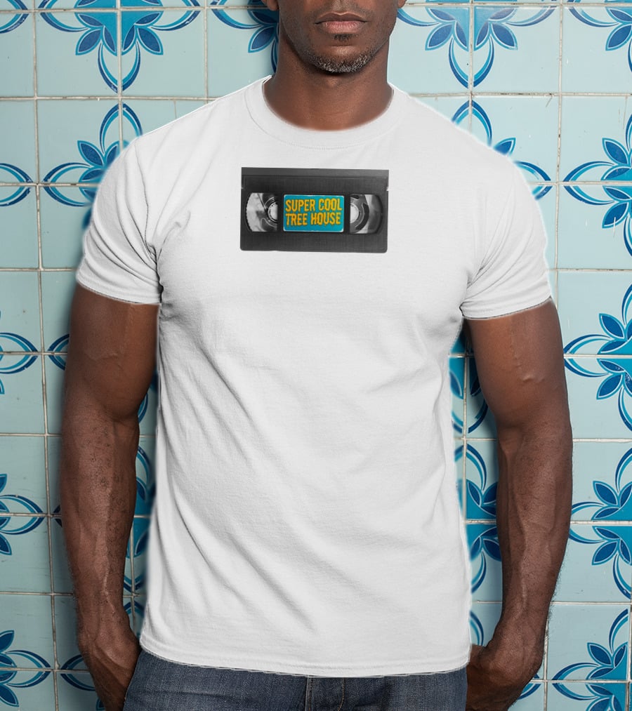 Super Cool Tree House VHS Vintage Nostalgia T-Shirt