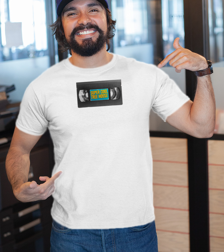 Super Cool Tree House VHS Vintage Nostalgia T-Shirt