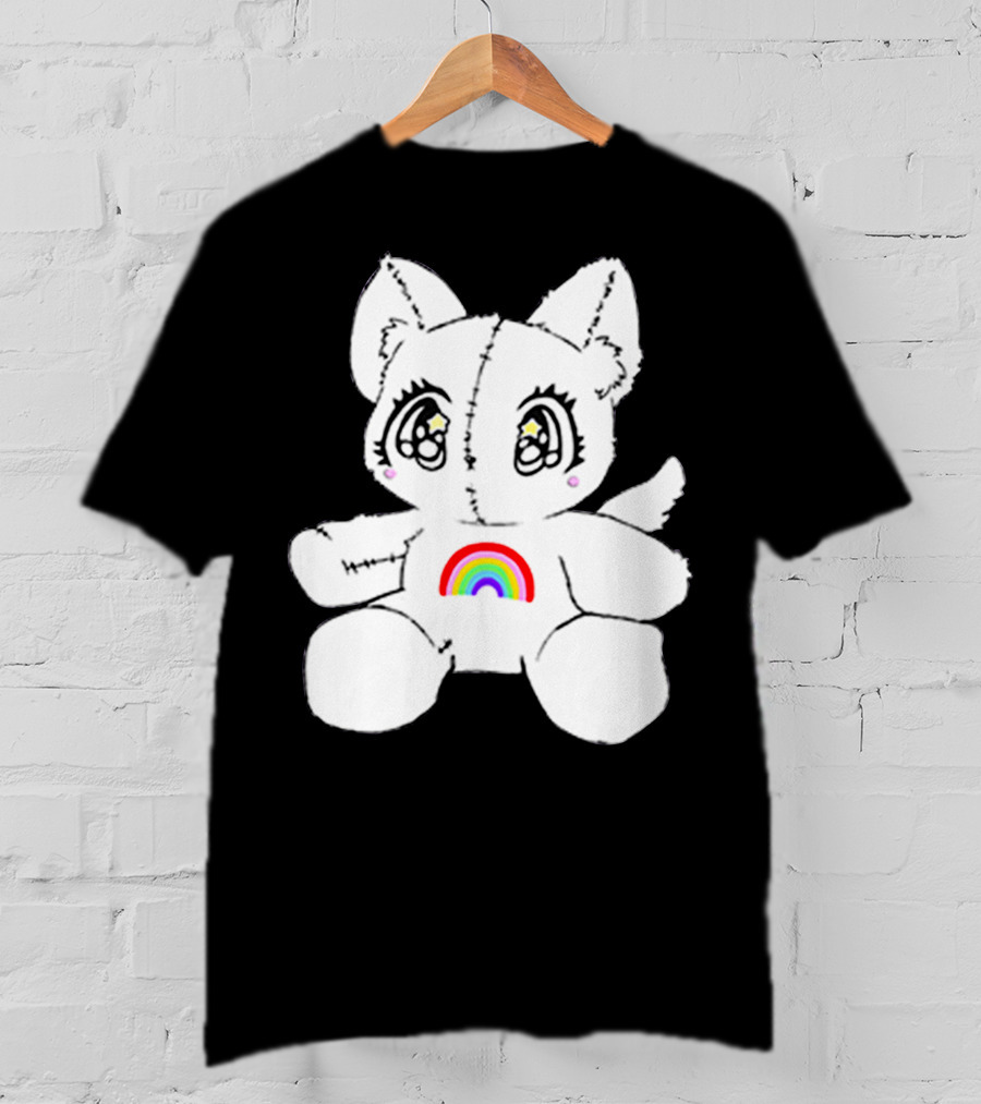 Slayyyter Rainbow Cat Plushie T-Shirt