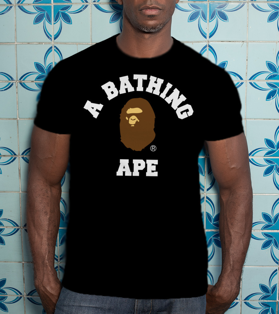 A Bathing Ape Apparel Iconic Logo Merchandise T-Shirt