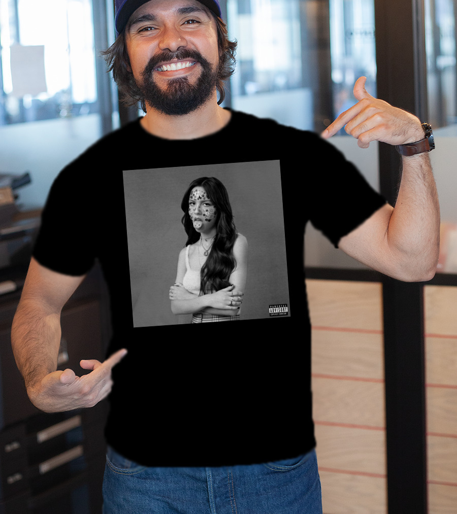 Olivia Rodrigo Sour Album Cover Merch T-Shirt