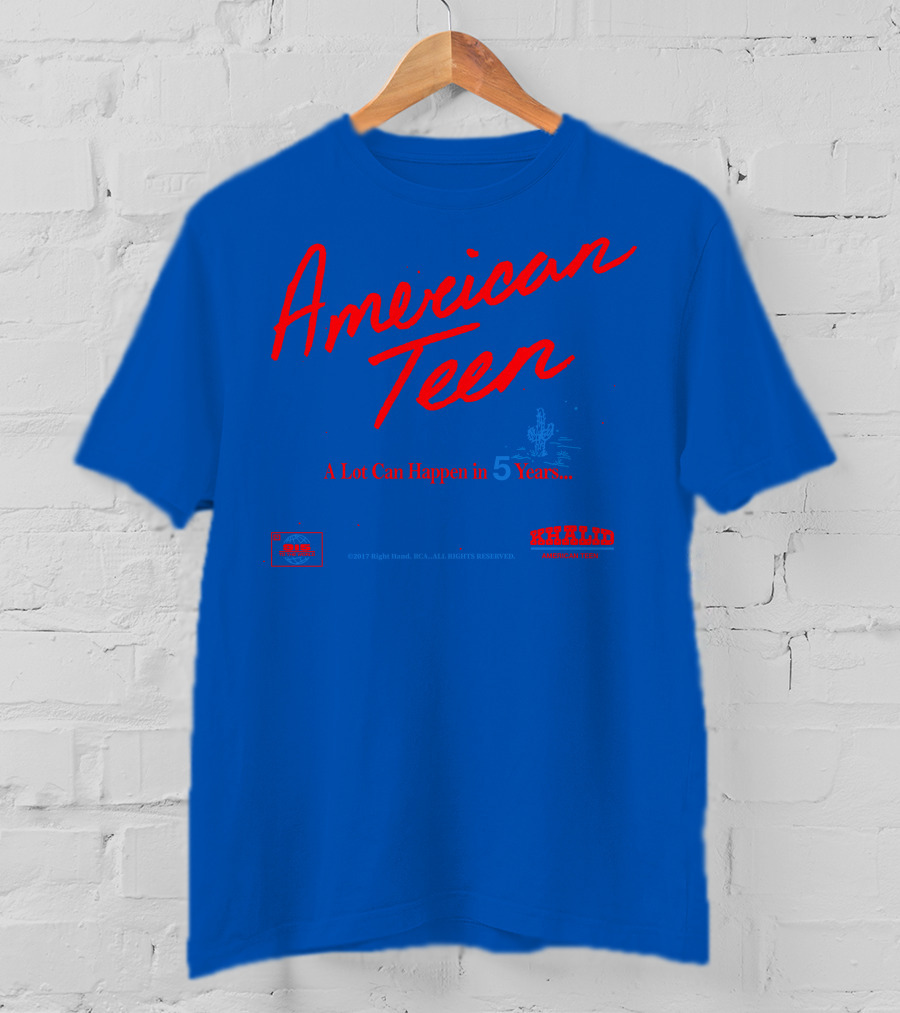 American Teen A Lot Can Happen In 5 Years Khalid Official Merch T-Shirt