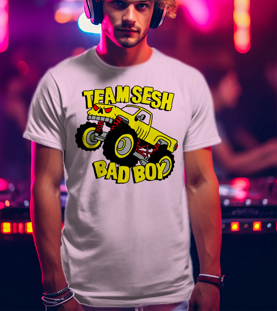 TEAMSESH BAD BOY Monster Truck T-Shirt