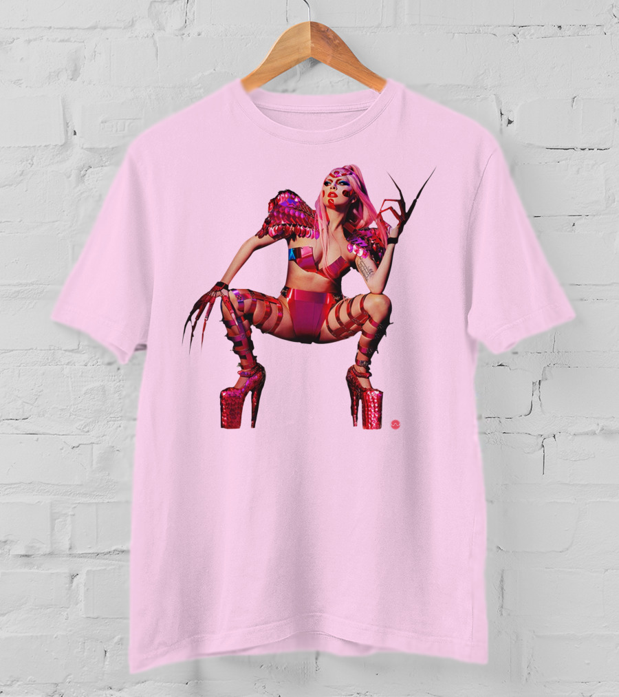 Chromatica Pink Fashion Armor Power Look T-Shirt