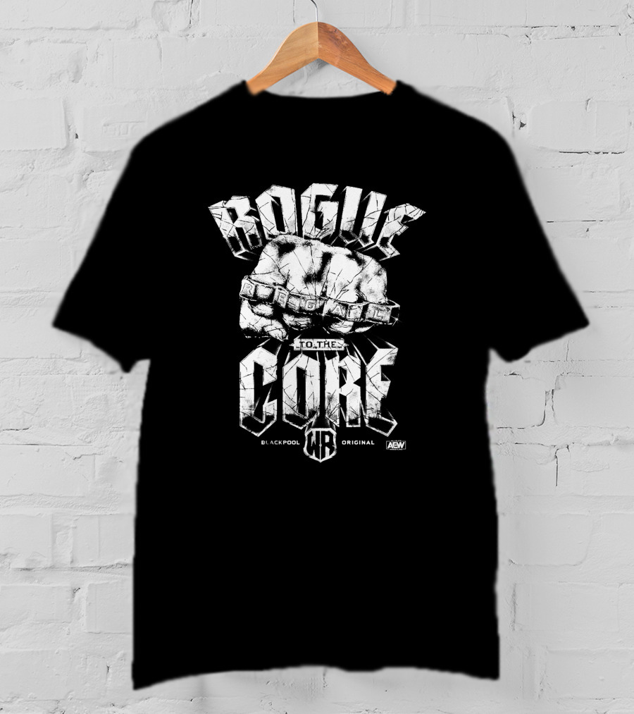 Rogue To The Core Blackpool Original AEW William Regal T-Shirt