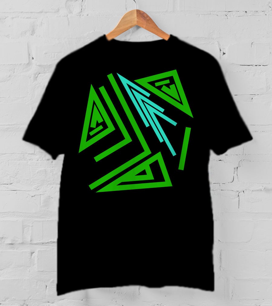Mystical Geometry Alchemy Symbol And Magic Runes Sign T-Shirt