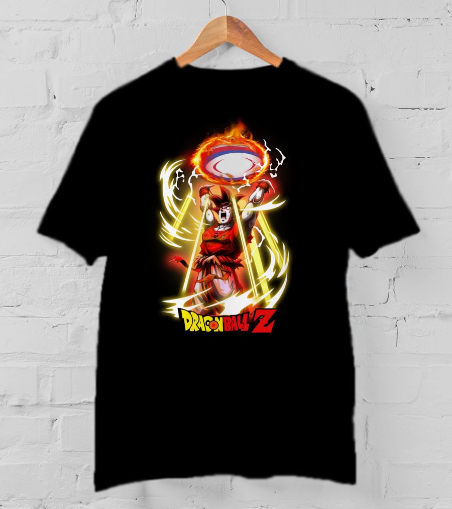 Dragon Ball Z Goku Spirit Bomb NRL Fans T-Shirt