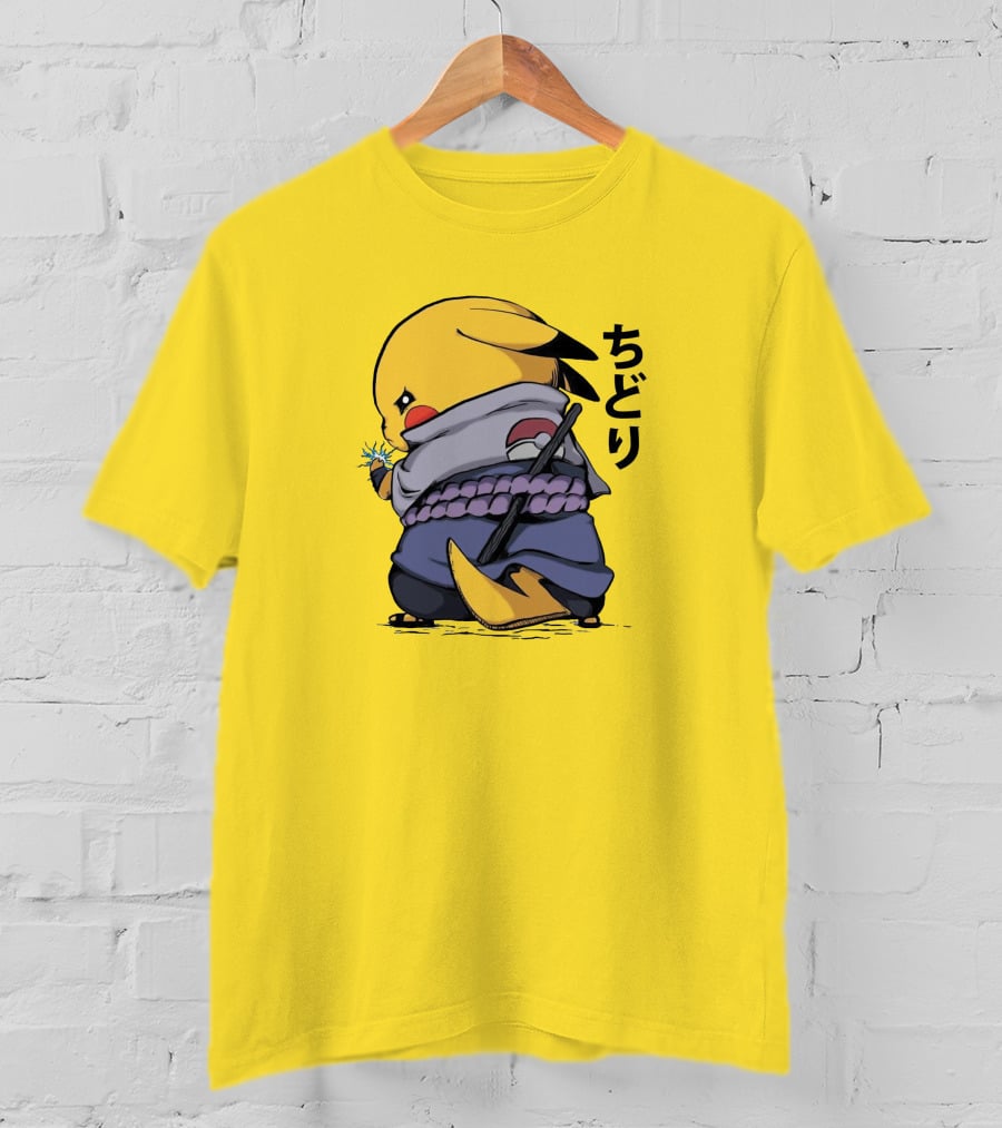 Pika Chidori Ninja Mashup For Fans T-Shirt
