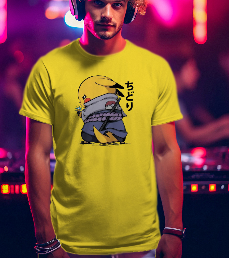 Pika Chidori Ninja Mashup For Fans T-Shirt