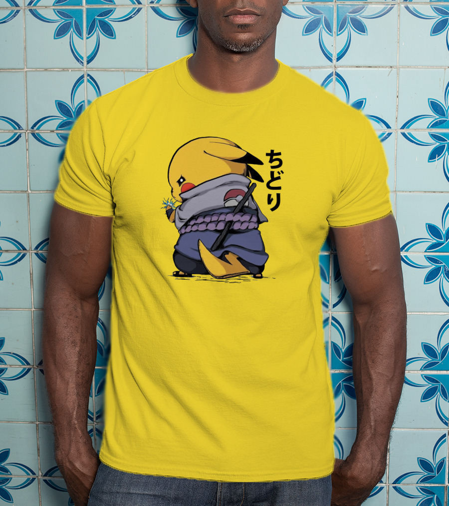 Pika Chidori Ninja Mashup For Fans T-Shirt