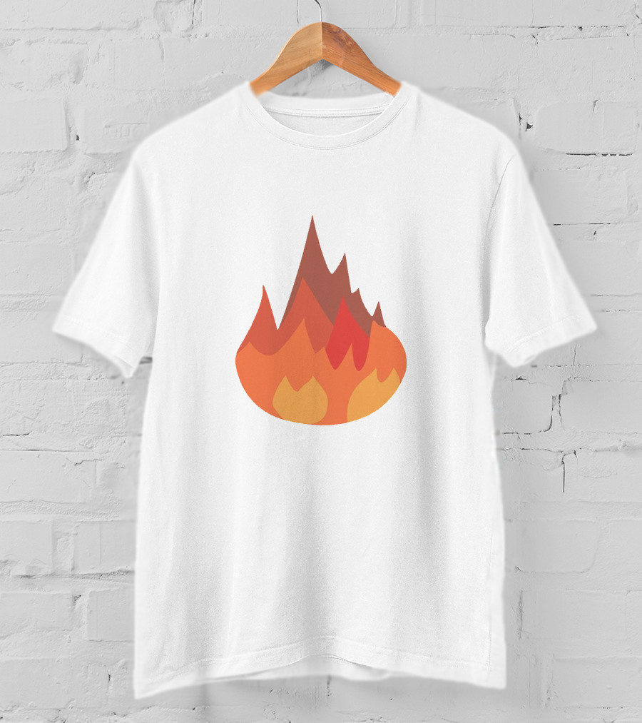Sapnap Fire Icon Flame Symbol Gaming Merchandise T-Shirt