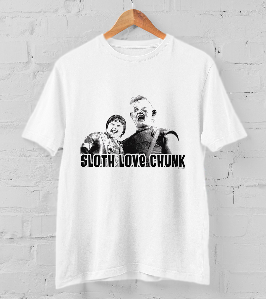 Sloth Love Chunk The Goonies Movie Characters T-Shirt
