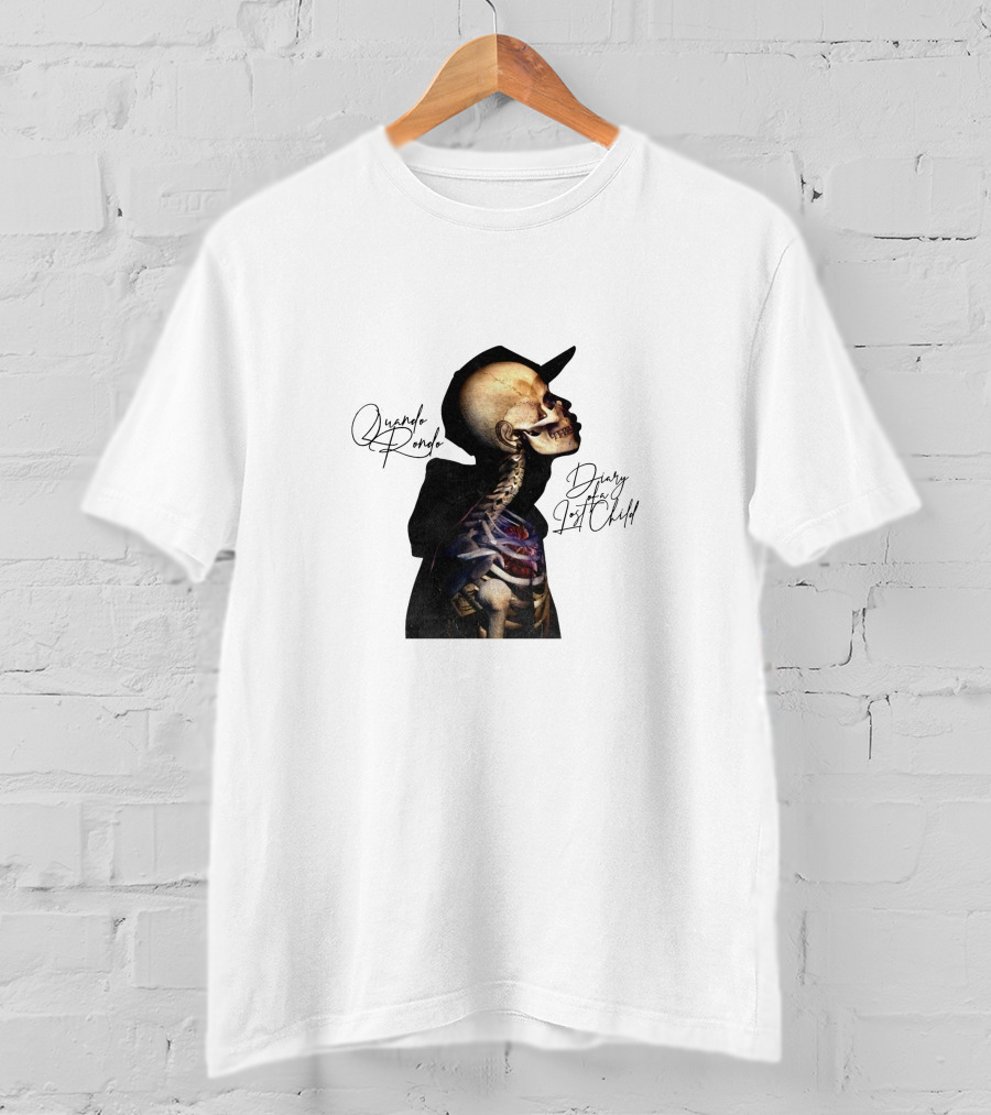 Quando Rondo Skeleton Hoodie Diary Of A Lost Child T-Shirt