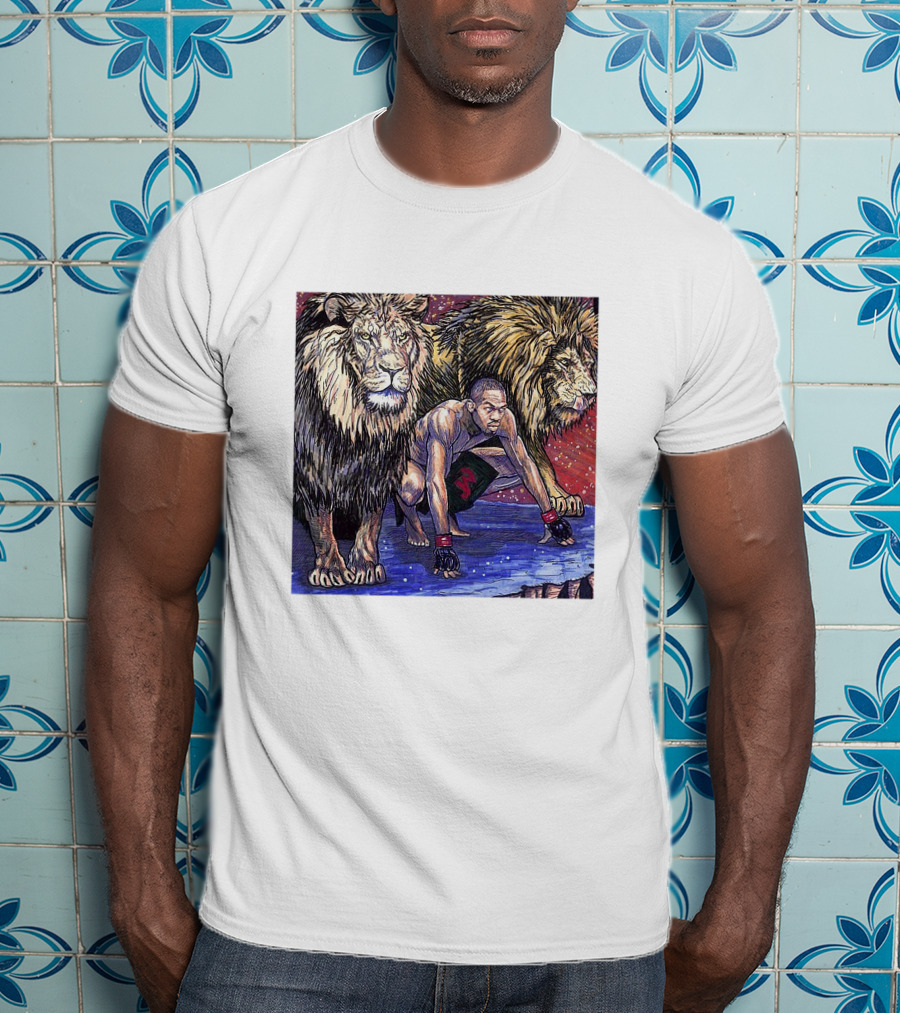 Jon Jones UFC Fighter Lion Pack Leader T-Shirt