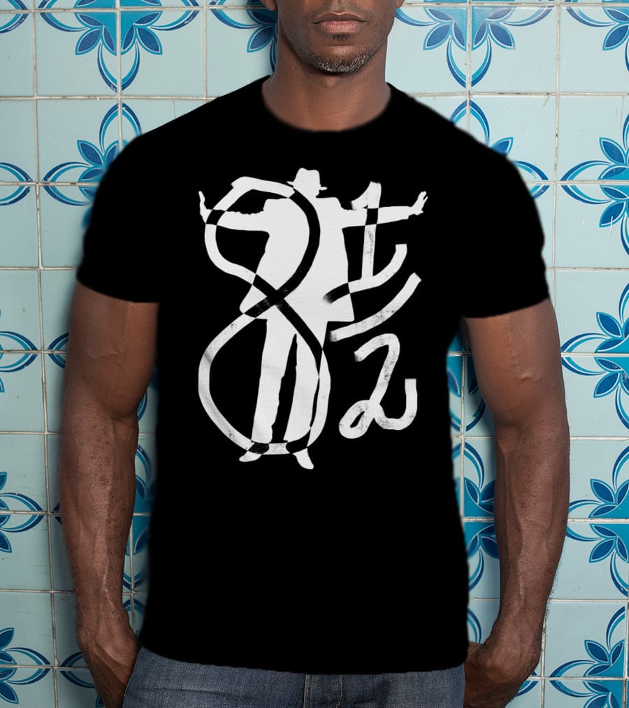 8 1/2 Film Director Silhouette Iconic T-Shirt
