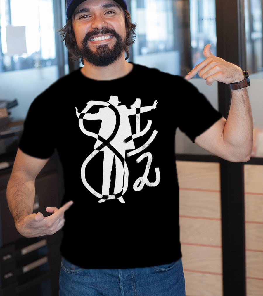 8 1/2 Film Director Silhouette Iconic T-Shirt