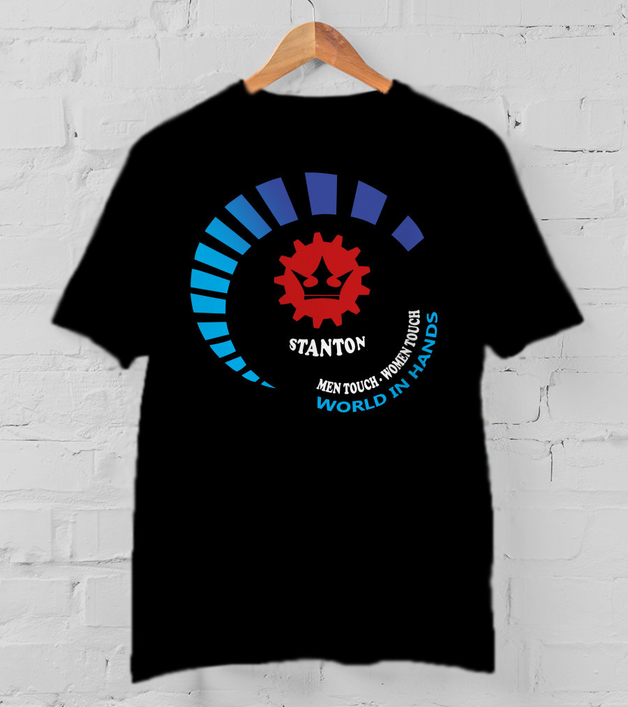 STANTON Men Touch Women Touch World In Hands T-Shirt