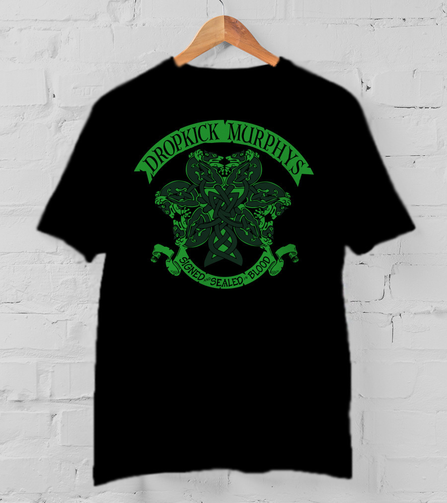 Dropkick Murphys Signed And Sealed In Blood Celtic Knot T-Shirt