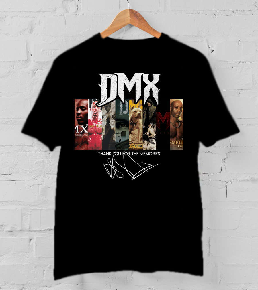 DMX Thank You For The Memories Album Covers Collage T-Shirt