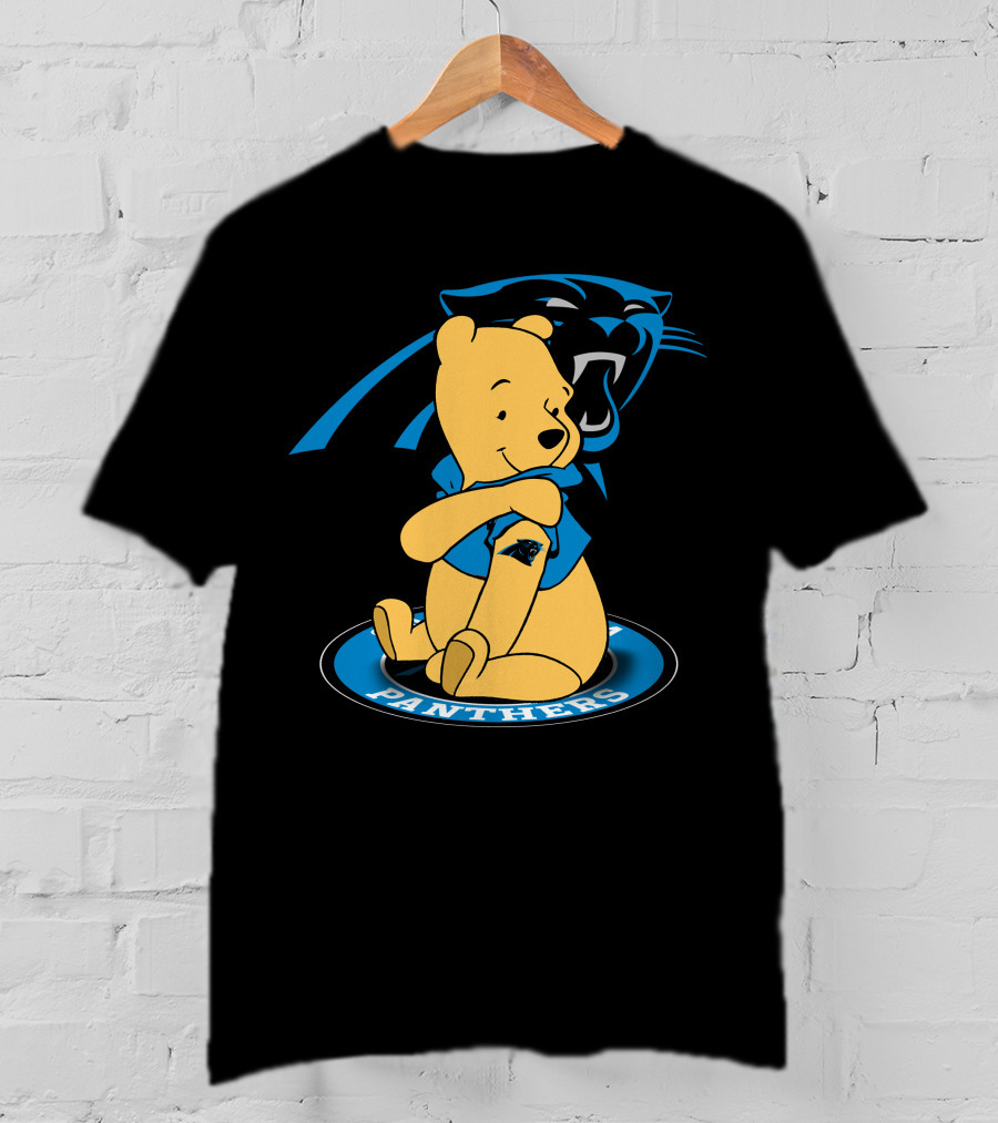 Pooh Panthers Carolina Logo Fusion T-Shirt