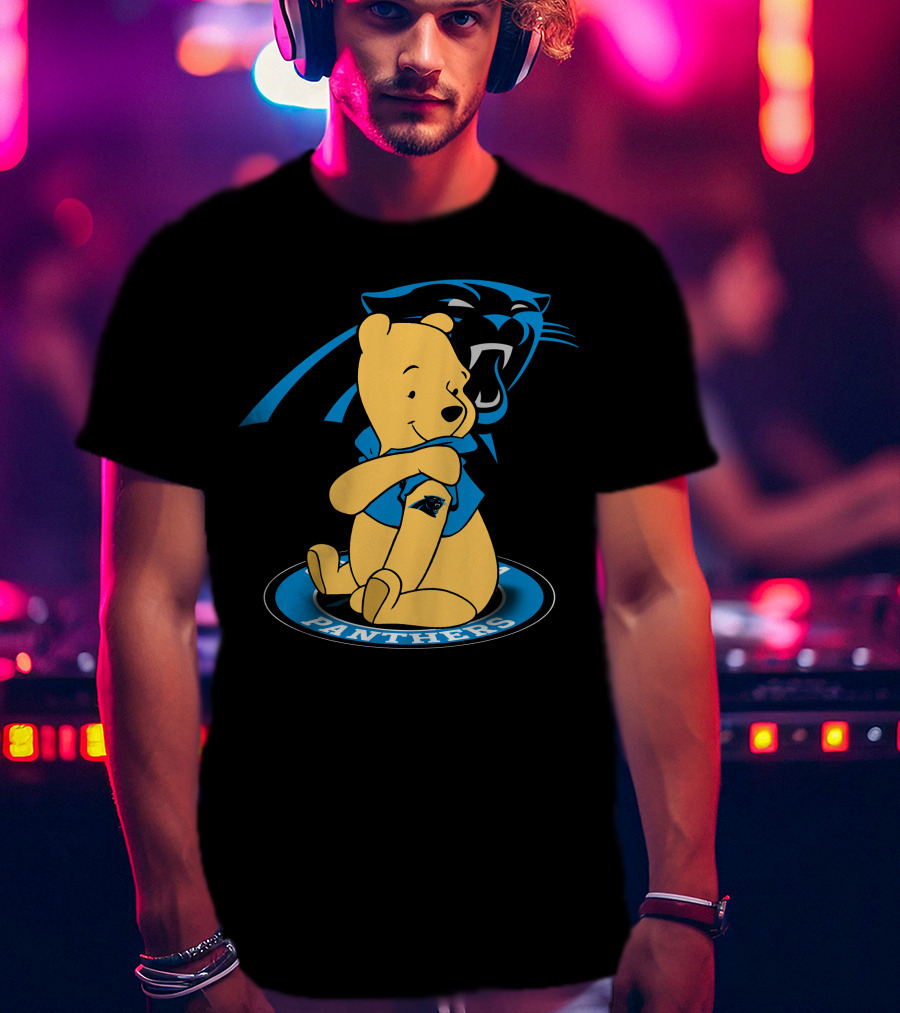 Pooh Panthers Carolina Logo Fusion T-Shirt