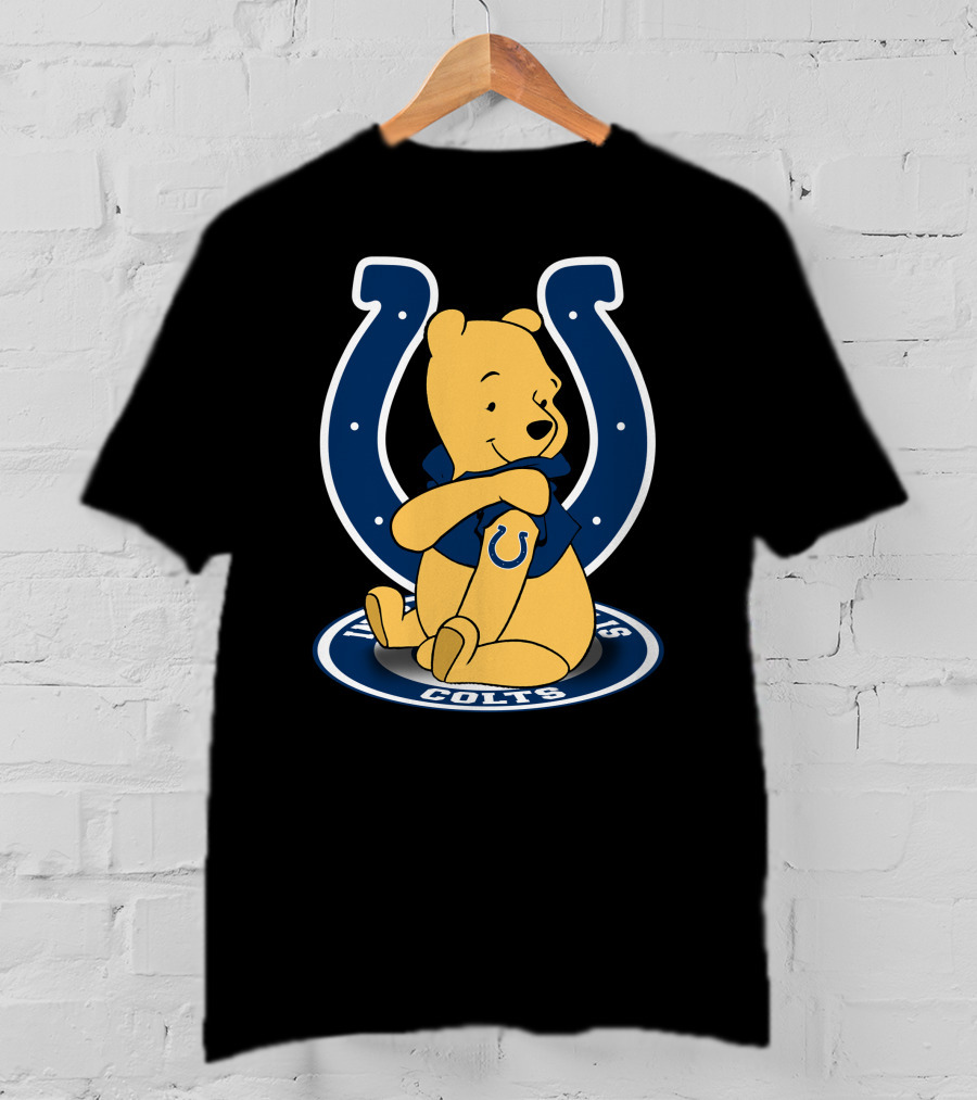 Winnie The Pooh Indianapolis Colts Fan T-Shirt