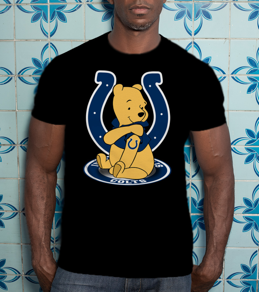 Winnie The Pooh Indianapolis Colts Fan T-Shirt
