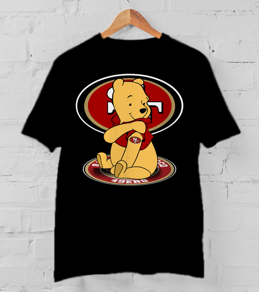 Pooh San Francisco 49ers T-Shirt