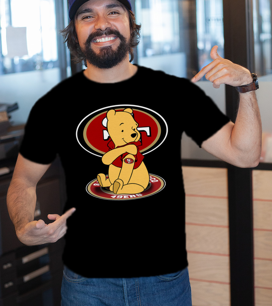Pooh San Francisco 49ers T-Shirt