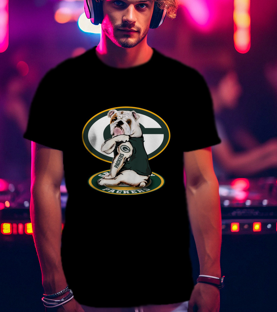 Green Bay Packers Bulldog T-Shirt